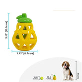 Đồ Chơi Cho Chó Trái Cây Cao Su FOFOS Có Khe Chứa Snack - Paddy Pet Shop